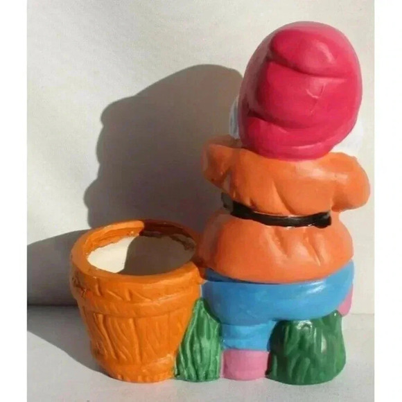 New Large Gnome Elf (Snow White) Collectible Planter Plant Outdoor Decoration - Picture 3 of 3